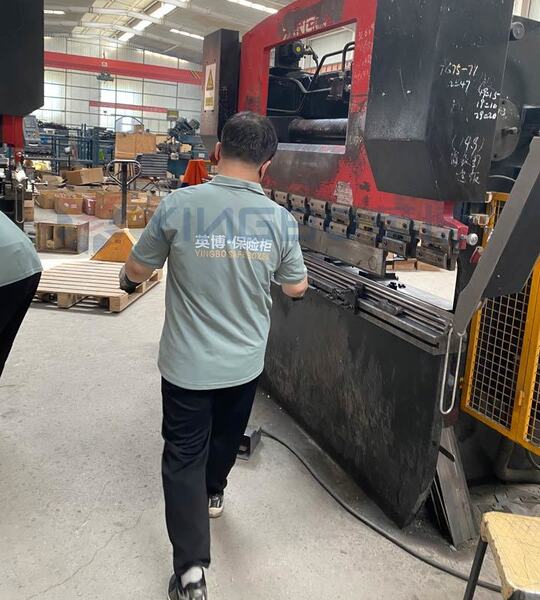 Hebei Yingbo Safe Boxes Co., Ltd خط تولید سازنده