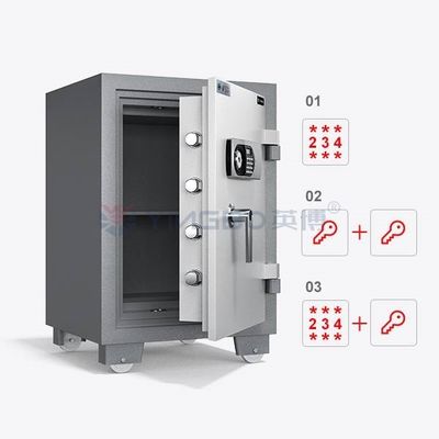 درجه حرارت آتش 120 دقیقه گاوصندوق ضد آتش / گاوصندوق سند ضد آتش YB / FH-78
