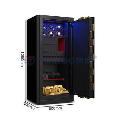 H1280mm جعبه جواهرات امن اثر انگشت بیومتریک قفل ساعت ويندر امن