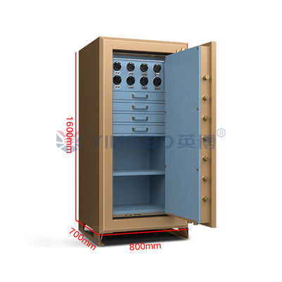 H1600mm لوکس ساعت ويندر امن اثر انگشت قفل جواهرات امن