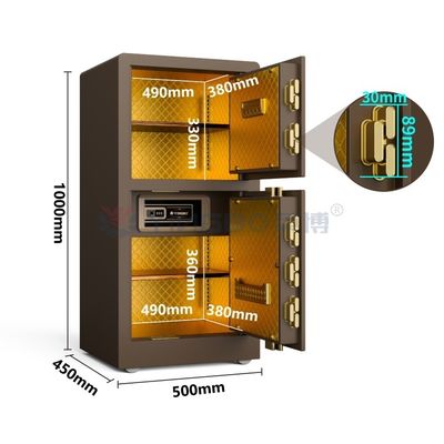 70 کيلو گرمي گاو هوشمند لوکس با صندوق امن با اثر انگشت بيومتريک YB/RS-100D