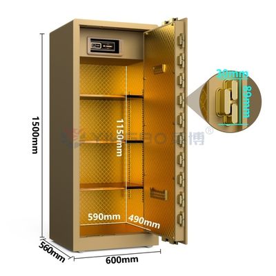 H59in دو آژیر بیومتریک با جعبه ی امن و با قفل اثر انگشت YB/RS-150