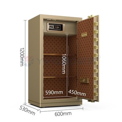H1200mm هارم دوگانه جعبه امن لوکس برای امنیت دفتر