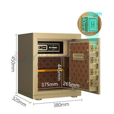 H450mm Luxury Digital Safe Box قفل الکترونیک برای امنیت