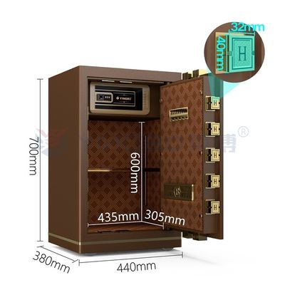 جعبه امن قفل الکترونیکی برای امنیت دفتر 39kg YB/N7-70