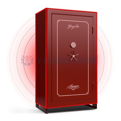 جعبه گاوصندوق الکترونیکی جعبه گاوصندوق تفنگ نسوز سنگین با جعبه ذخیره سازی نسوز گواهی UL