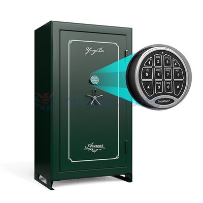جعبه گاوصندوق اسلحه درجه بندی آتش UL جعبه ذخیره نسوز جعبه قفل دیجیتال بهترین جعبه گاوصندوق