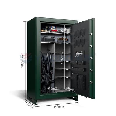 کابینت گاوصندوق تفنگ ساخت و ساز تمام فولادی 75 دقیقه درجه نسوز درجه نسوز سند گاوصندوق