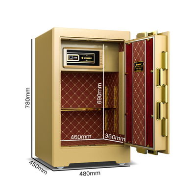 OEM 4 Cu Ft قفل اثر انگشت جعبه امن تجاری H780mm YB / ZY-70