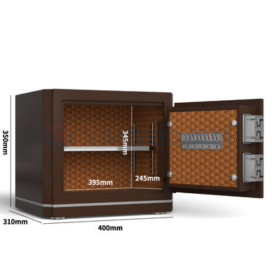 H350mm آژیر دوگانه صندوق امن خانگی