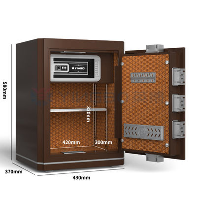جعبه ي گاوصندوقي با اثر انگشت ديجيتالي H580mm