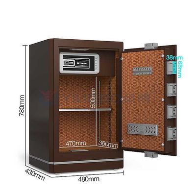 طراحی خارجی OEM H780mm صندوق امن برای پول