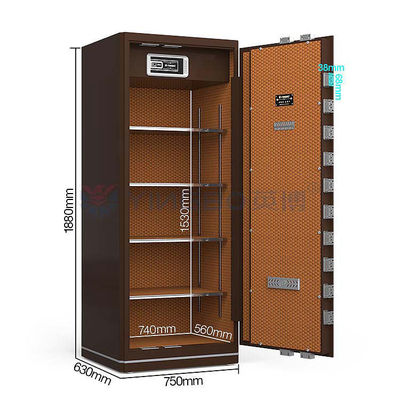 جعبه امن با چاپ انگشت و سیستم هشدار دوگانه YB/N6-180