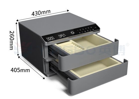 جعبه ي گوهري پوشيده از چرم