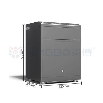 بیومتریک اثر انگشت Nightstand جعبه گاوصندوق هوشمند از جنس فولاد جامد برای امنیت خانه