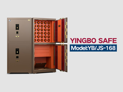 H1680mm جواهرات ساعت ويندر صندوق امن هارمونیک دوگانه