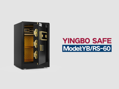 YB/RS-60 اثر انگشت قفل خانه گاوصندوق سیاه