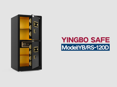 YB/RS-120D اثر انگشت قفل خانه گاوصندوق سیاه