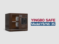 YB/N6-35 اثر انگشت قفل خانه گاوصندوق فولاد جامد