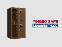 قفل اثر انگشت بيومتريک صندوق امن دفتر آلارم دوگانه YB/N7-120D