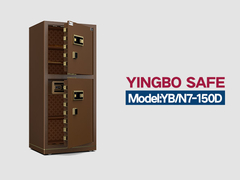 120 کيلوگرم محرکهاي ثبت شده با زنگ دوگانه صندوق امن با قفل اثر انگشت