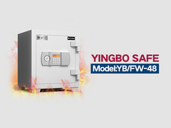 جعبه امن ضد آتش YB/FW-48 سفید