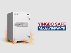 جعبه امن ضد آتش YB/FW-78 سفید