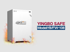 YB/FW- 108 جعبه امن ضد آتش سفید