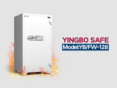 جعبه امن ضد آتش YB/FW-128 سفید