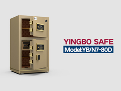 YB-N7-80D صندوق امن دفتر - قفل الکترونیک طلا