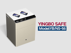 YB-NS-فولاد جامد کشوی کرم میز خواب