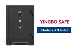 Detailed display of H680mm fireproof cabinet and safe preservation