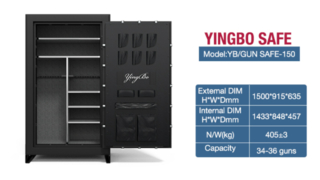 رمز عبور تفنگ کابینت تفنگ گاوصندوق اسلحه گاوصندوق ضد انفجار جعبه گاوصندوق نسوز تفنگ