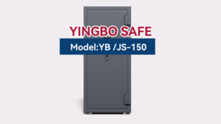 کابینت جواهر با پیچ جامد خاکستری با پوشش کامل